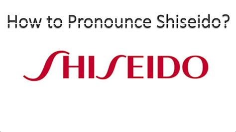 mon guerlain pronounce|how to pronounce shiseido.